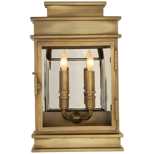 Visual Comfort - CHD 2908AB - Two Light Wall Sconce - Linear Lantern - Antique-Burnished Brass
