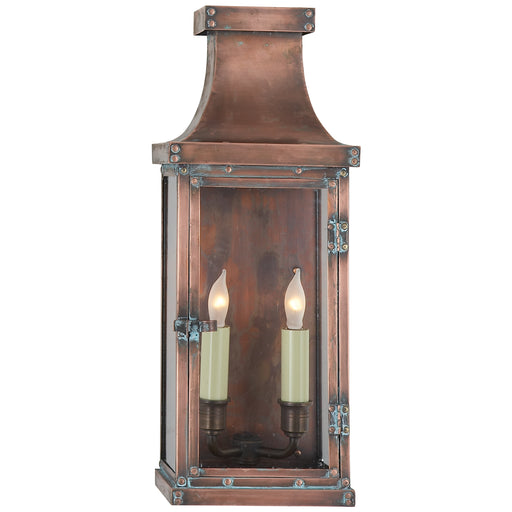 Visual Comfort - CHO 2152NC - Two Light Wall Lantern - Bedford - Natural Copper