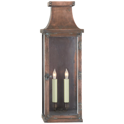 Visual Comfort - CHO 2154NC - Two Light Wall Lantern - Bedford - Natural Copper