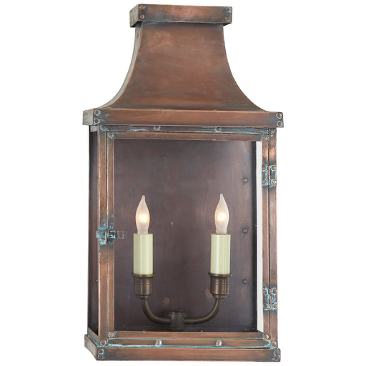 Visual Comfort - CHO 2156NC - Two Light Wall Lantern - Bedford - Natural Copper
