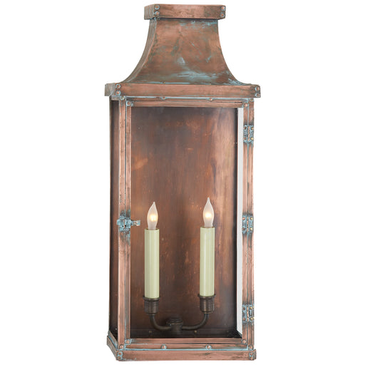 Visual Comfort - CHO 2157NC - Two Light Wall Lantern - Bedford - Natural Copper