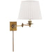 Visual Comfort - S 2000HAB-S - One Light Swing Arm Wall Lamp - Swing Arm Sconce - Hand-Rubbed Antique Brass