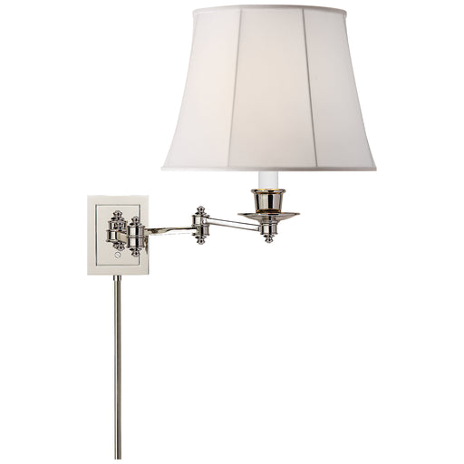 Visual Comfort - S 2000PN-L - One Light Swing Arm Wall Lamp - Swing Arm Sconce - Polished Nickel