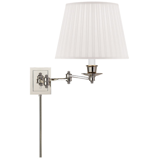 Visual Comfort - S 2000PN-S - One Light Swing Arm Wall Lamp - Swing Arm Sconce - Polished Nickel