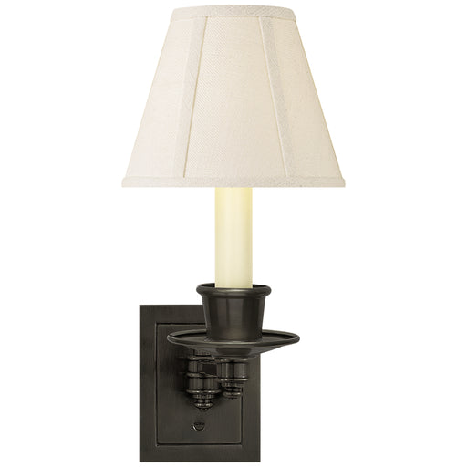 Visual Comfort - S 2005BZ-L - One Light Swing Arm Wall Lamp - Swing Arm Sconce - Bronze