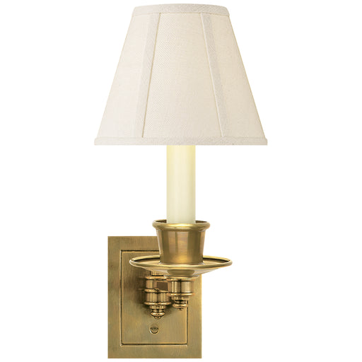 Visual Comfort - S 2005HAB-L - One Light Swing Arm Wall Lamp - Swing Arm Sconce - Hand-Rubbed Antique Brass