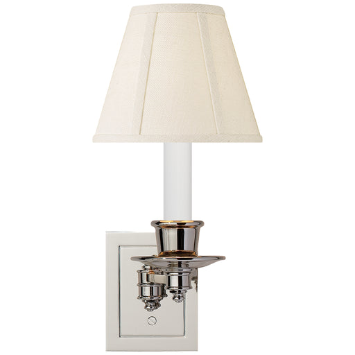 Visual Comfort - S 2005PN-L - One Light Swing Arm Wall Lamp - Swing Arm Sconce - Polished Nickel