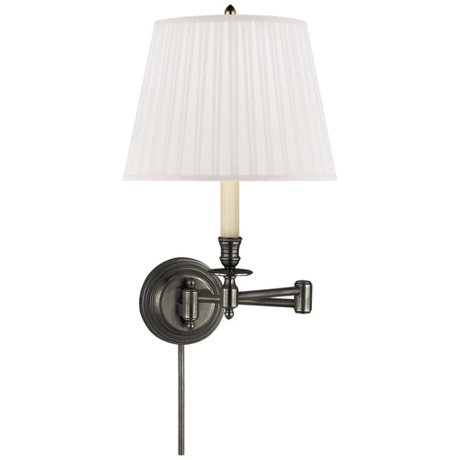 Candle Stick Swing Arm Wall Lamp