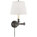 Visual Comfort - S 2010BZ-S - One Light Swing Arm Wall Lamp - Candle Stick - Bronze