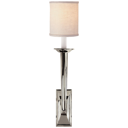 Visual Comfort - S 2020PN-L - One Light Wall Sconce - French Deco Horn - Polished Nickel