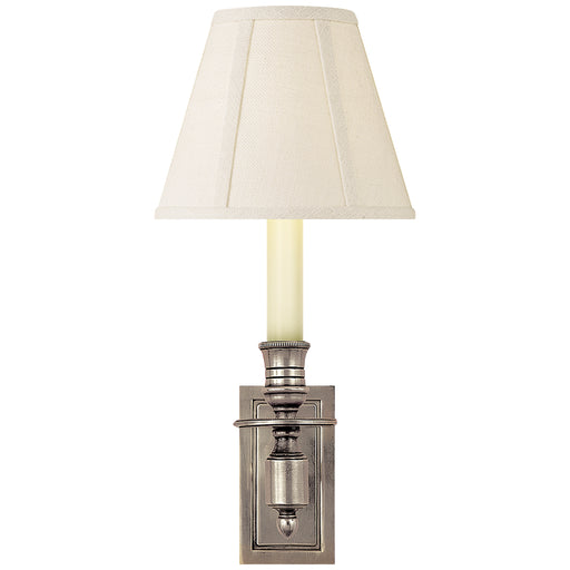 Visual Comfort - S 2210AN-L - One Light Wall Sconce - FRENCH LIBRARY3 - Antique Nickel