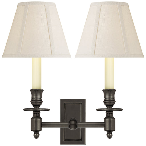 Visual Comfort - S 2212BZ-L - Two Light Wall Sconce - French Library - Bronze