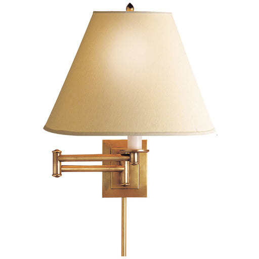 Visual Comfort - S 2500HAB-L - One Light Swing Arm Wall Lamp - Primitive Swing Arm - Hand-Rubbed Antique Brass