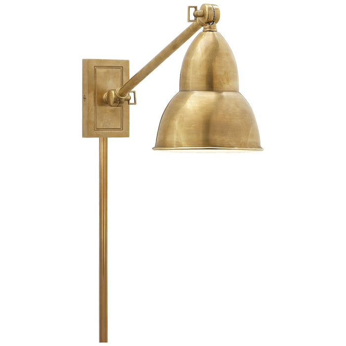 Visual Comfort - S 2601HAB - One Light Wall Sconce - French Library2 - Hand-Rubbed Antique Brass