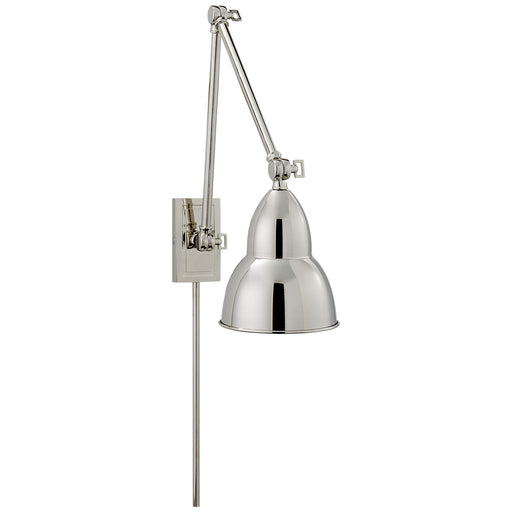 Visual Comfort - S 2602PN - One Light Wall Sconce - French Library2 - Polished Nickel