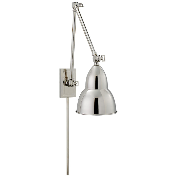 Visual Comfort - S 2602PN - One Light Wall Sconce - French Library2 - Polished Nickel