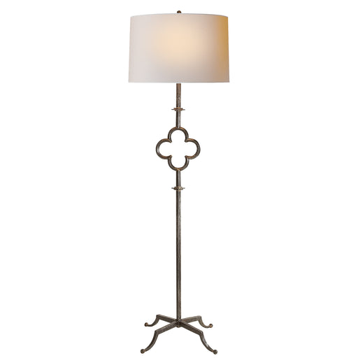Visual Comfort - SK 1500AI-L - Two Light Floor Lamp - Quatrefoil - Aged Iron