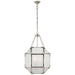 Visual Comfort - SK 5008PN-FG - Three Light Lantern - Morris - Polished Nickel