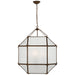 Visual Comfort - SK 5010AZ-FG - Three Light Lantern - Morris - Antique Zinc