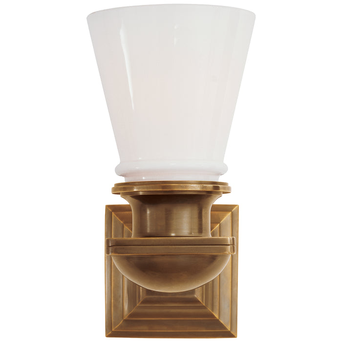 Visual Comfort - SL 2151HAB-WG - One Light Wall Sconce - NY Subway - Hand-Rubbed Antique Brass