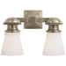 Visual Comfort - SL 2152AN-WG - Two Light Wall Sconce - NY Subway - Antique Nickel
