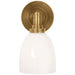 Visual Comfort - SL 2841HAB-WG - One Light Bath Sconce - Wilton2 - Hand-Rubbed Antique Brass