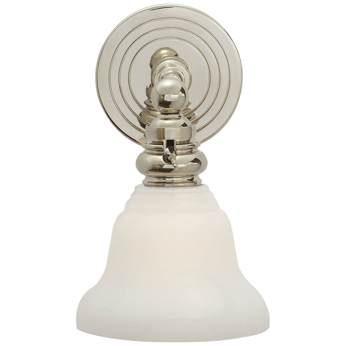 Visual Comfort - SL 2931PN/SLEG-WG - One Light Wall Sconce - Boston - Polished Nickel