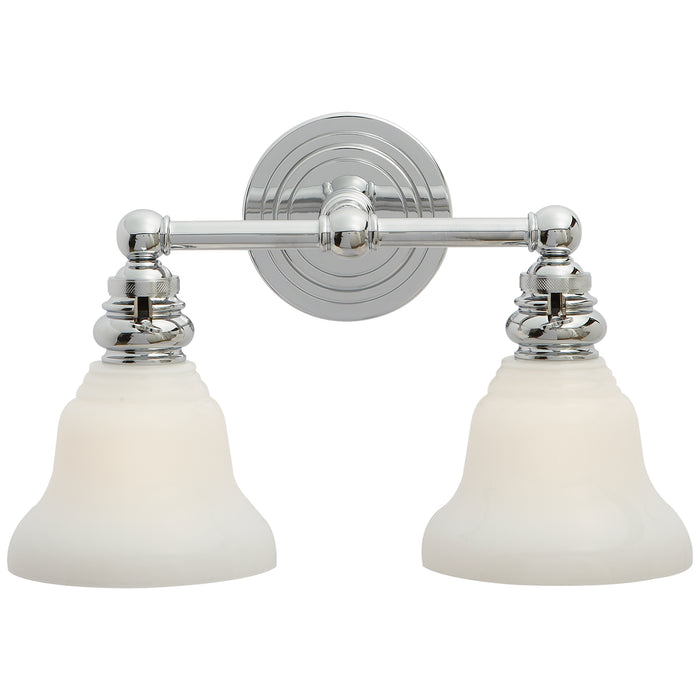 Visual Comfort - SL 2932CH/SLEG-WG - Two Light Wall Sconce - Boston - Chrome