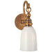 Visual Comfort - SL 2934HAB-WG - One Light Wall Sconce - Boston - Hand-Rubbed Antique Brass