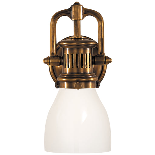 Visual Comfort - SL 2975HAB-WG - One Light Wall Sconce - Yoke - Hand-Rubbed Antique Brass