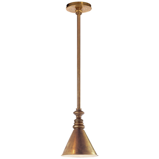 Visual Comfort - SL 5125HAB/SLD-HAB - One Light Pendant - Boston - Hand-Rubbed Antique Brass