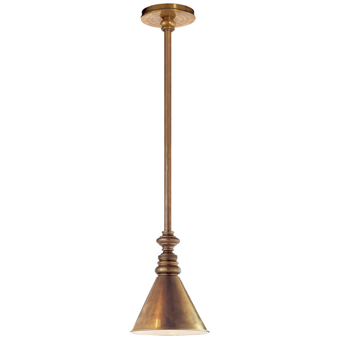 Visual Comfort - SL 5125HAB/SLD-HAB - One Light Pendant - Boston - Hand-Rubbed Antique Brass
