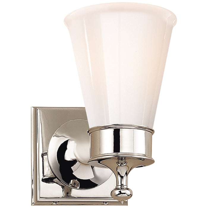 Visual Comfort - SS 2001PN-WG - One Light Wall Sconce - Siena - Polished Nickel