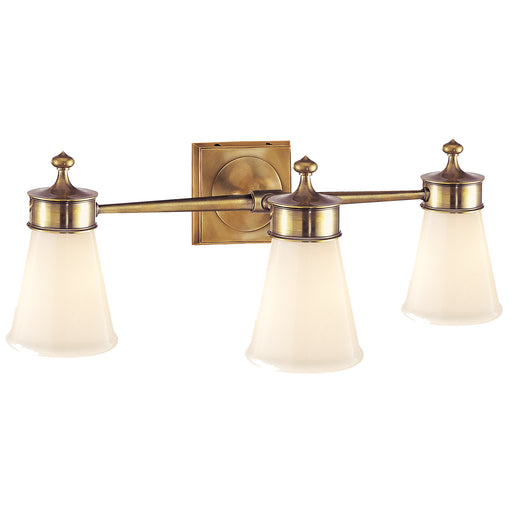 Visual Comfort - SS 2003HAB-WG - Three Light Wall Sconce - Siena - Hand-Rubbed Antique Brass