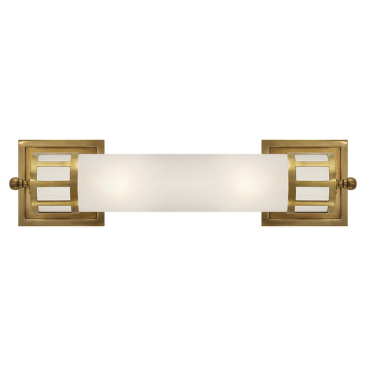 Visual Comfort - SS 2013HAB-FG - Two Light Wall Sconce - Openwork - Hand-Rubbed Antique Brass
