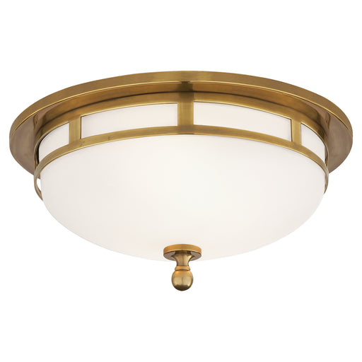 Visual Comfort - SS 4010HAB-FG - Two Light Flush Mount - Openwork - Hand-Rubbed Antique Brass