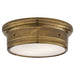 Visual Comfort - SS 4016HAB-WG - Two Light Flush Mount - Siena2 - Hand-Rubbed Antique Brass