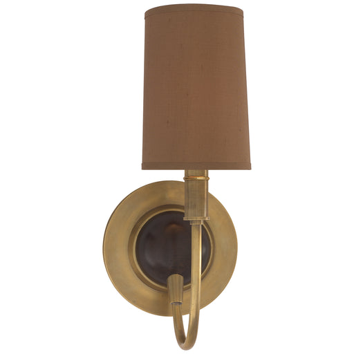 Visual Comfort - TOB 2067HAB/CHC-FS - One Light Wall Sconce - Elkins - Antique Brass with Chocolate