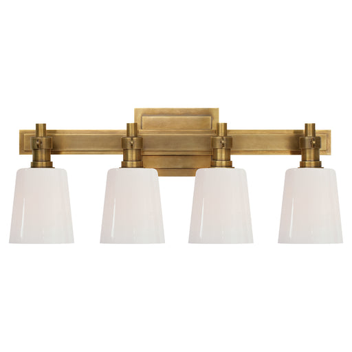 Visual Comfort - TOB 2153HAB-WG - Four Light Bath Sconce - Bryant2 - Hand-Rubbed Antique Brass