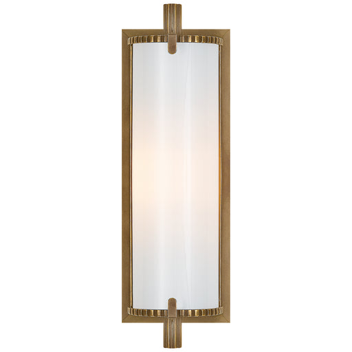 Visual Comfort - TOB 2184HAB-WG - One Light Bath Sconce - Calliope2 - Hand-Rubbed Antique Brass