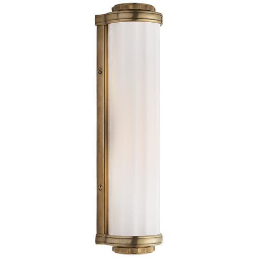 Visual Comfort - TOB 2198HAB-WG - Two Light Bath Sconce - Milton Road - Hand-Rubbed Antique Brass