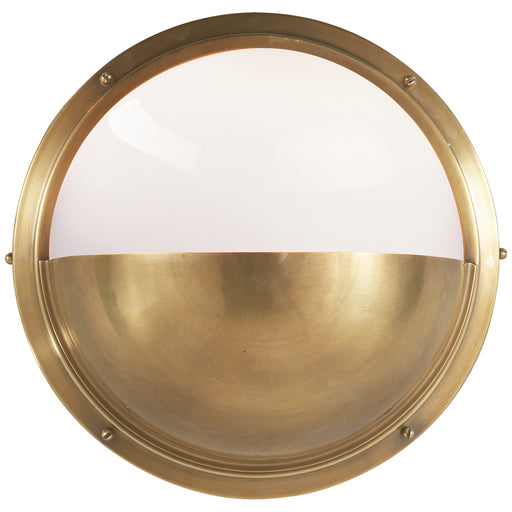 Visual Comfort - TOB 2208HAB-WG - One Light Wall Sconce - Pelham - Hand-Rubbed Antique Brass