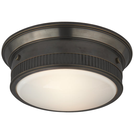 Visual Comfort Signature Calliope Bath Two Light Flush Mount in Hand-Rubbed  Antique Brass finish ( SKU# TOB 4203HAB ) for Sale – Black Whale Home