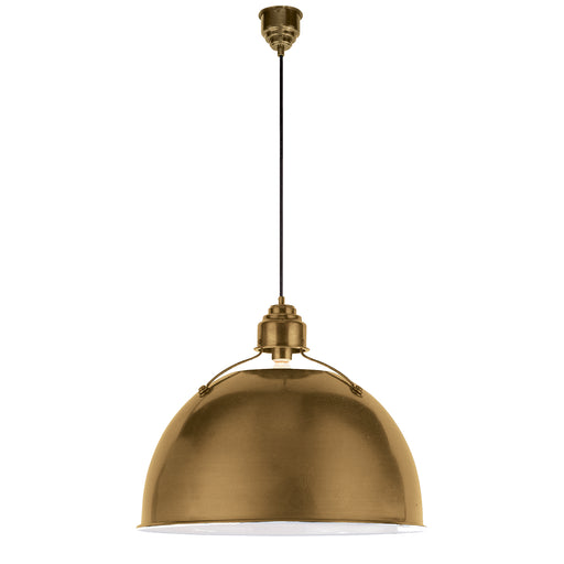 Visual Comfort - TOB 5000HAB - One Light Pendant - Eugene - Hand-Rubbed Antique Brass