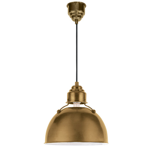 Visual Comfort - TOB 5012HAB - One Light Pendant - Eugene - Hand-Rubbed Antique Brass