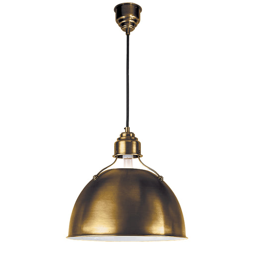 Visual Comfort - TOB 5013HAB - One Light Pendant - Eugene - Hand-Rubbed Antique Brass