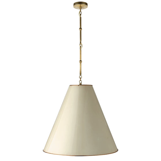 Visual Comfort - TOB 5014HAB-AW - Two Light Pendant - Goodman - Hand-Rubbed Antique Brass