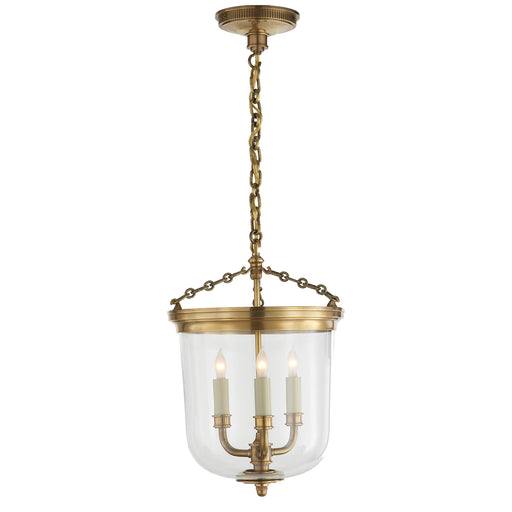 Visual Comfort - TOB 5030HAB - Three Light Lantern - Merchant - Hand-Rubbed Antique Brass