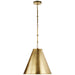 Visual Comfort - TOB 5090HAB-HAB - One Light Pendant - Goodman - Hand-Rubbed Antique Brass