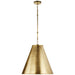 Visual Comfort - TOB 5091HAB-HAB - One Light Pendant - Goodman - Hand-Rubbed Antique Brass